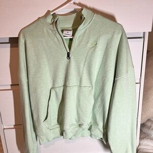 Gymshark Mint Green Quarter Zip